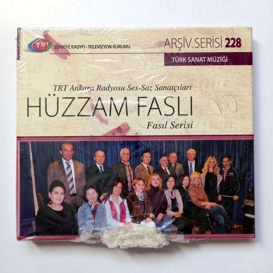 TRT ANKARA RADYOSU SES-SAZ SANATÇILARI - HÜZZAM FASLI / TÜRK SANAT MÜZİĞİ / TRT ARŞİV SERİSİ 228 - CD SIFIR