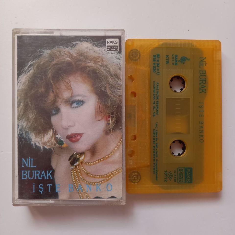 NİL BURAK - İŞTE BANKO (1992) - KASET 2.EL