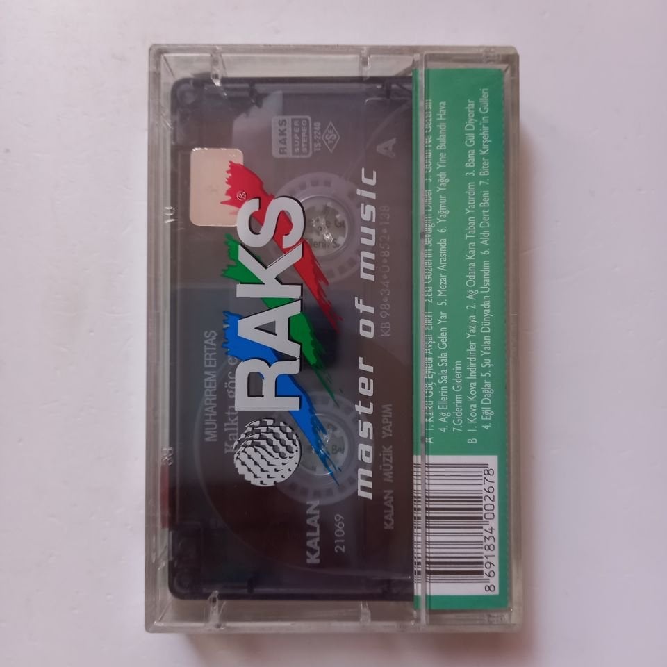 MUHARREM ERTAŞ - KALKTI GÖÇ EYLEDİ (1998) - KASET SIFIR