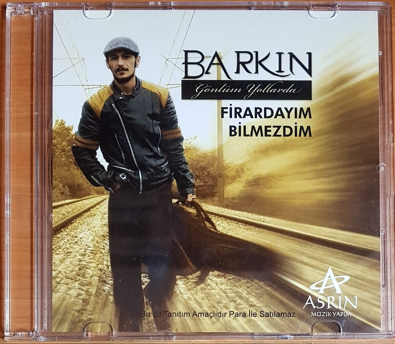 BARKIN - GÖNLÜM YOLLARDA, FİRARDAYIM BİLMEZDİM / ASRIN MÜZİK YAPIM PROMO SINGLE CDR 2.EL