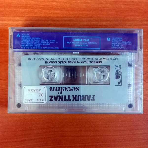 FARUK TINAZ - SEVELİM (1987) - KASET SIFIR