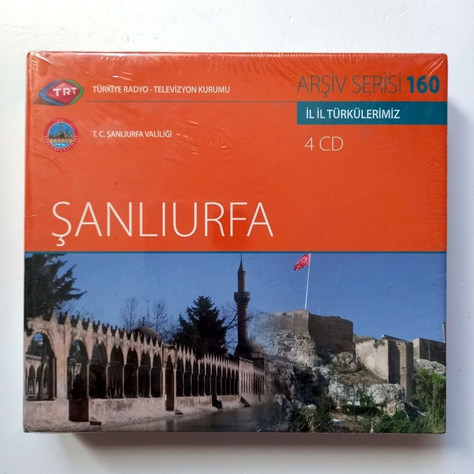 ŞANLIURFA / İL İL TÜRKÜLERİMİZ / TRT ARŞİV SERİSİ 160 - 4CD SIFIR
