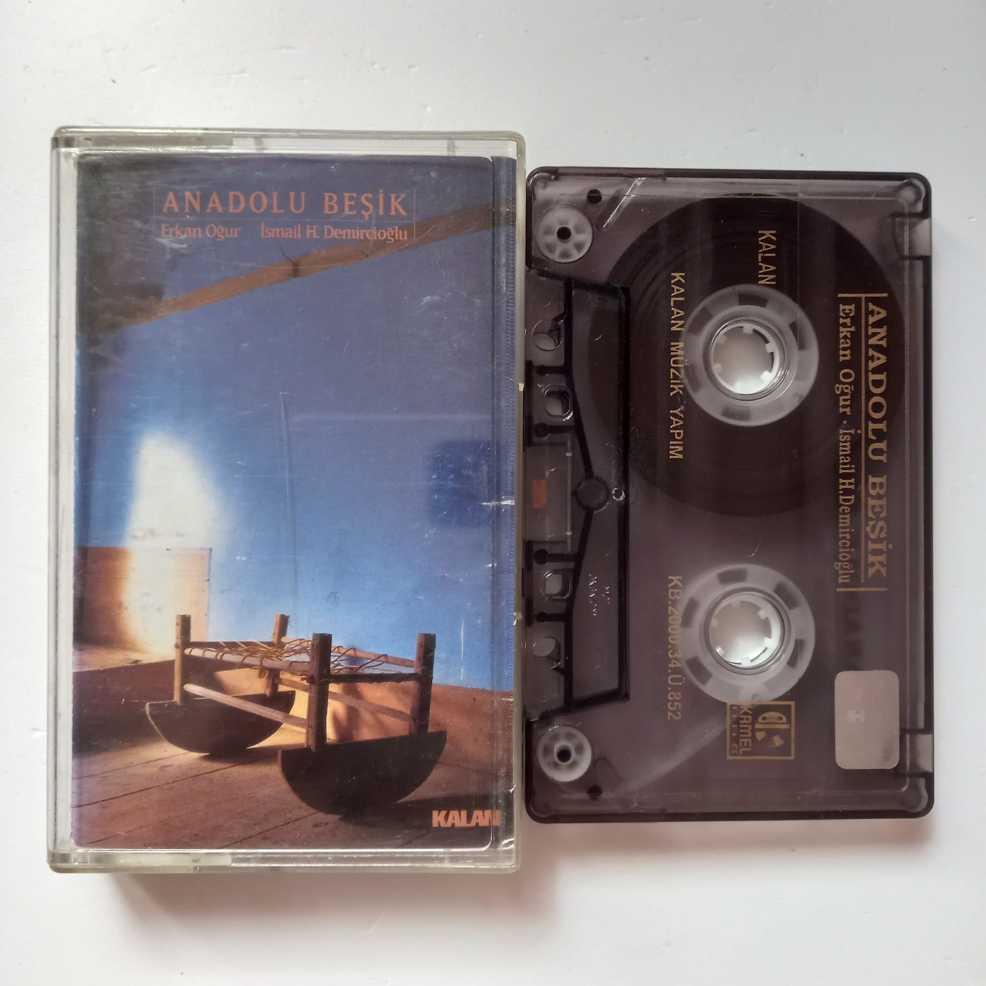ERKAN OĞUR, İSMAİL H. DEMİRCİOĞLU - ANADOLU BEŞİK (2000) - KASET 2.EL