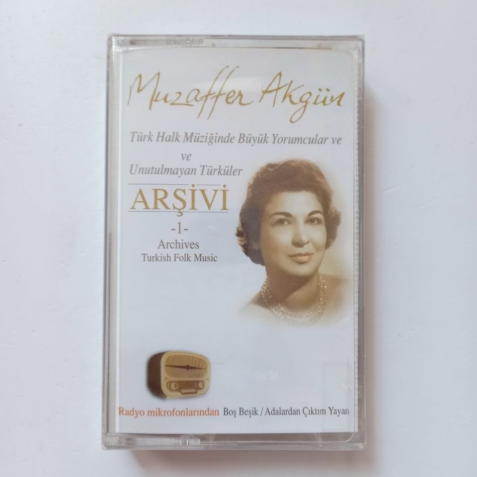MUZAFFER AKGÜN - TÜRK HALK MÜZİĞİNDE BÜYÜK YORUMCULAR VE UNUTULMAYAN TÜRKÜLER ARŞİVİ 1 (2003) - KASET SIFIR