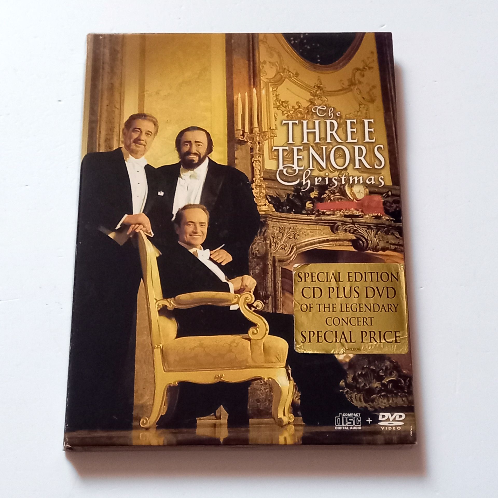 THE THREE TENORS - CHRISTMAS - DVD + CD 2.EL