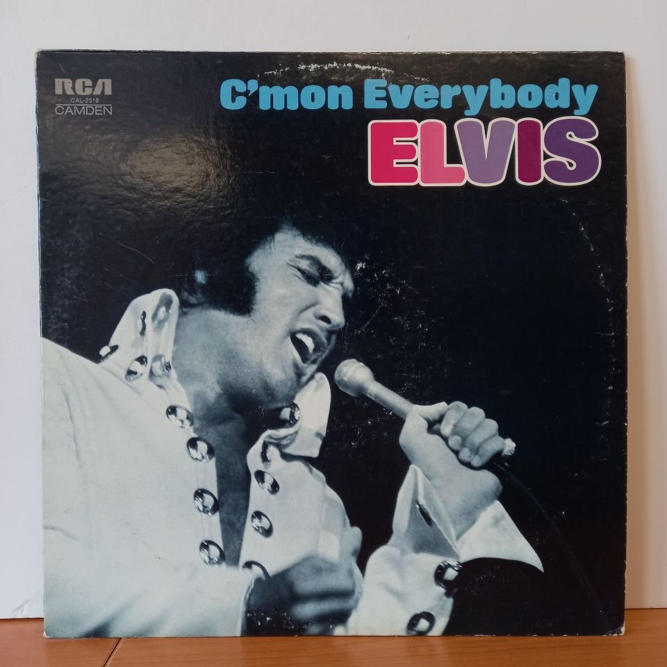 ELVIS PRESLEY – C'MON EVERYBODY (1971) - LP 2.EL PLAK
