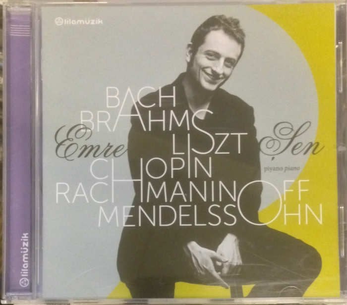 EMRE ŞEN BACH BRAHMS LISZT CHOPIN CD 2.EL