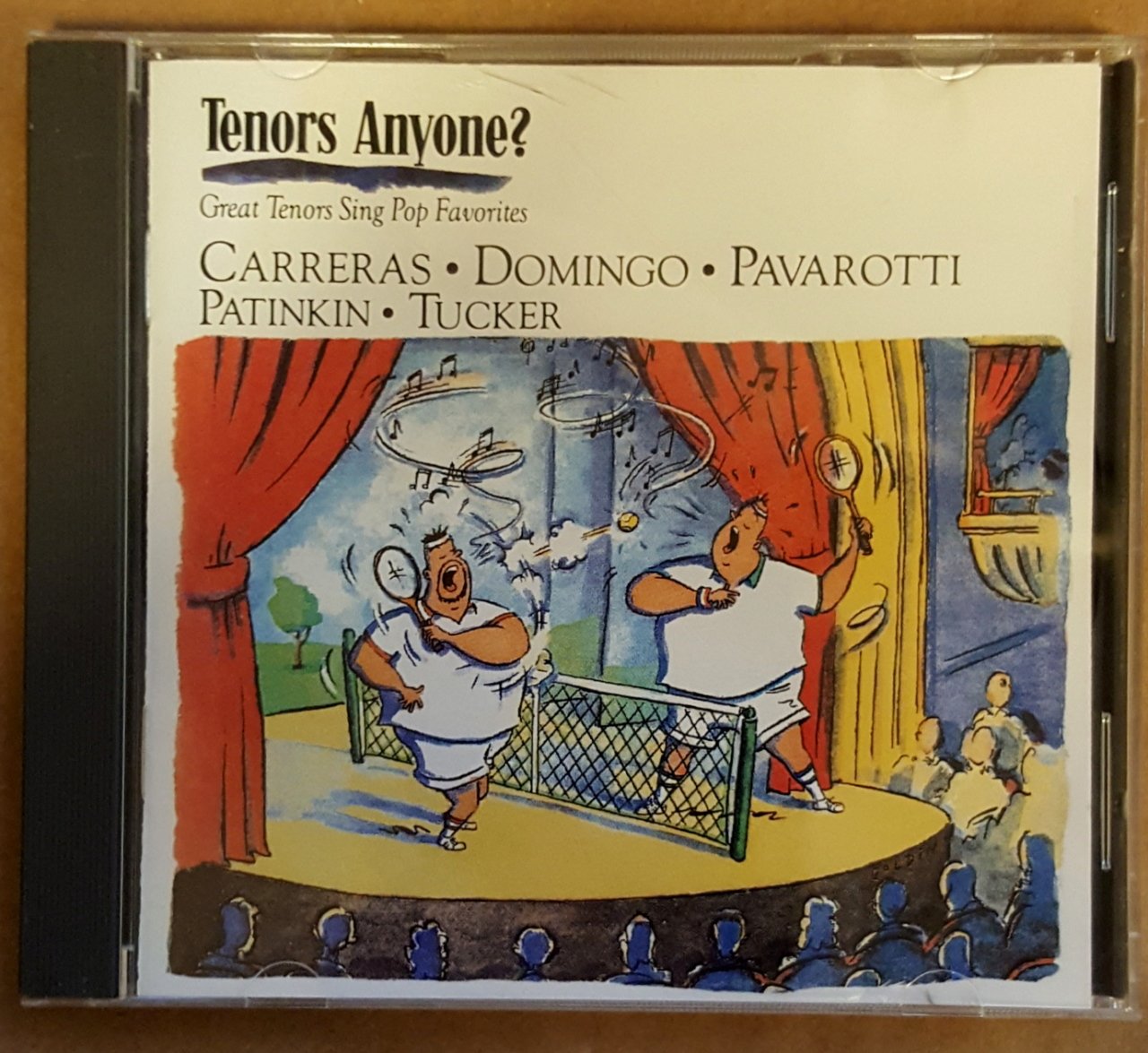 GREAT TENORS SING POP FAVORITES - TENORS ANYONE / CARRERAS DOMINGO PAVAROTTI CD 2.EL