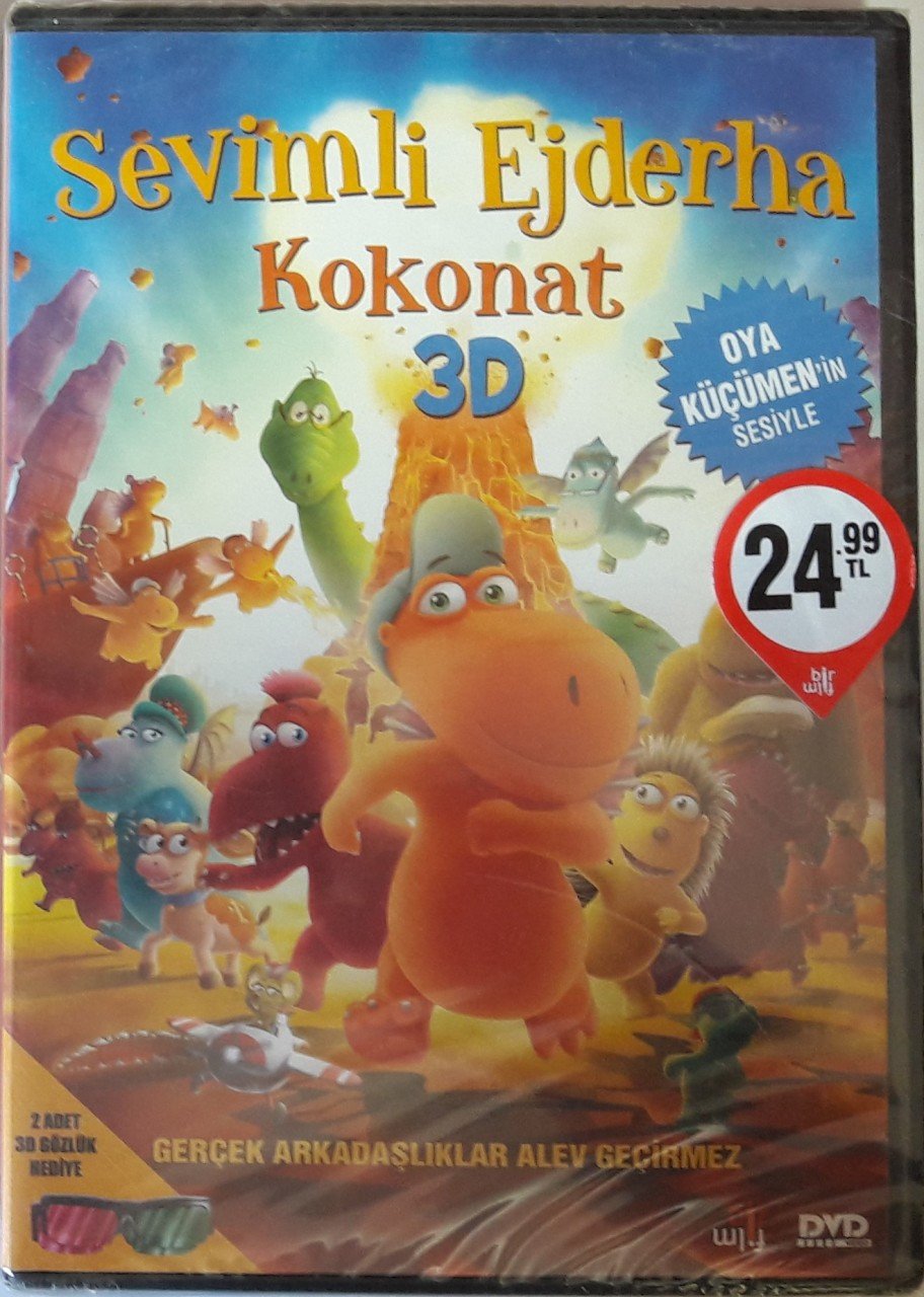 SEVİMLİ EJDERHA KOKONAT 3D - DVD SIFIR