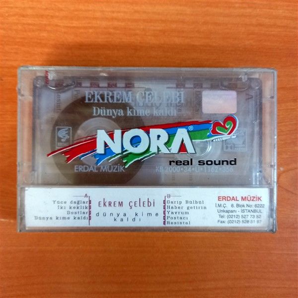 EKREM ÇELEBİ - DÜNYA KİME KALDI (2000) - KASET SIFIR