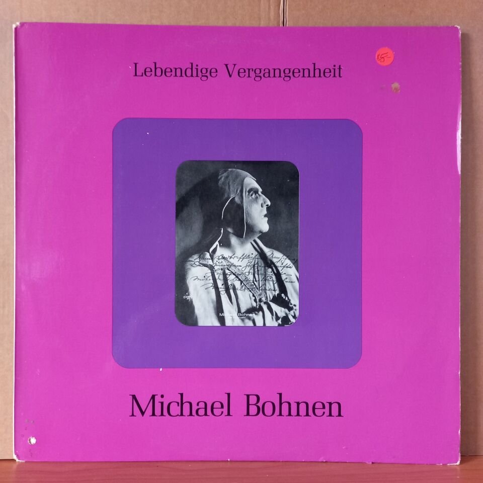 MICHAEL BOHNEN / LEBENDIGE VERGANGENHEIT - LP 2.EL PLAK