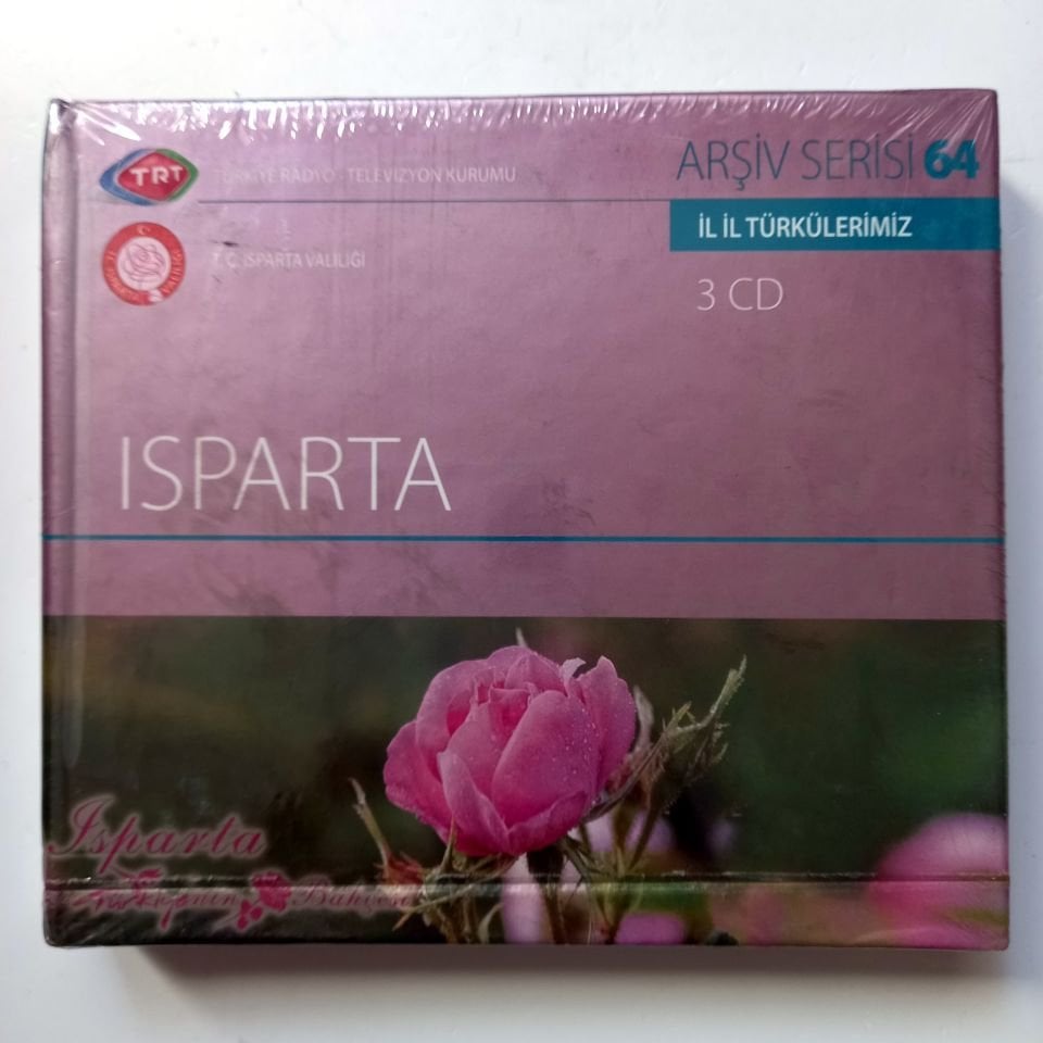 ISPARTA / İL İL TÜRKÜLERİMİZ / TRT ARŞİV SERİSİ 64 - 3CD SIFIR