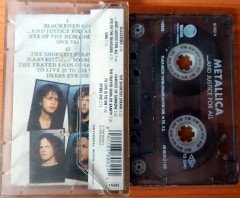 METALLICA - AND JUSTICE FOR ALL (1998) PLAZA CASSETTE MADE IN TURKEY ''USED''