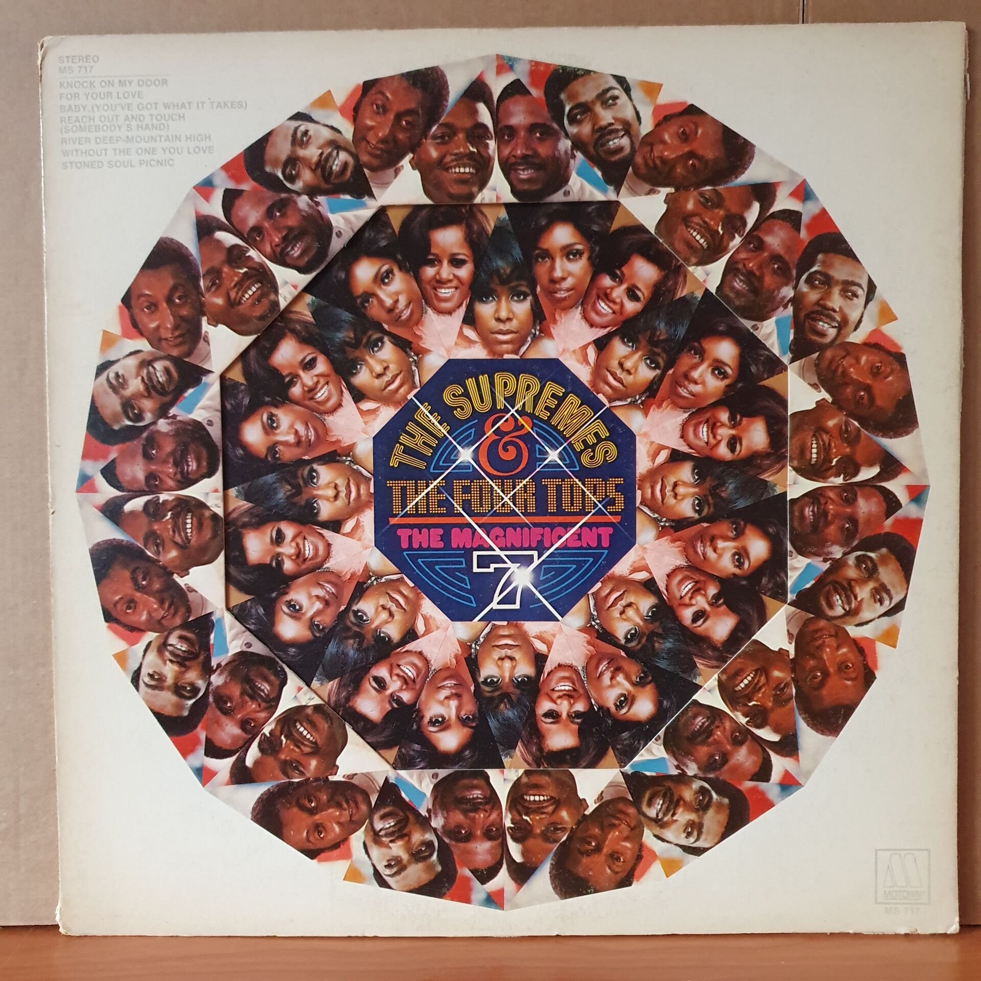 THE SUPREMES & THE FOUR TOPS - THE MAGNIFICENT 7 (1970) - LP 2.EL PLAK