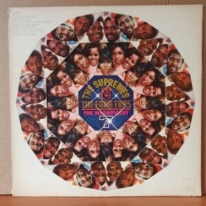 THE SUPREMES & THE FOUR TOPS - THE MAGNIFICENT 7 (1970) - LP 2.EL PLAK