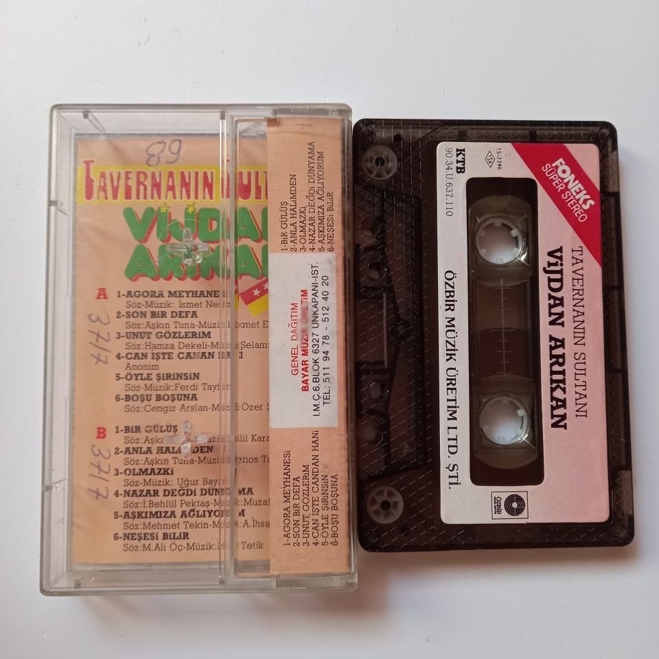 VİJDAN ARIKAN - TAVERNANIN SULTANI (1990) - KASET 2.EL