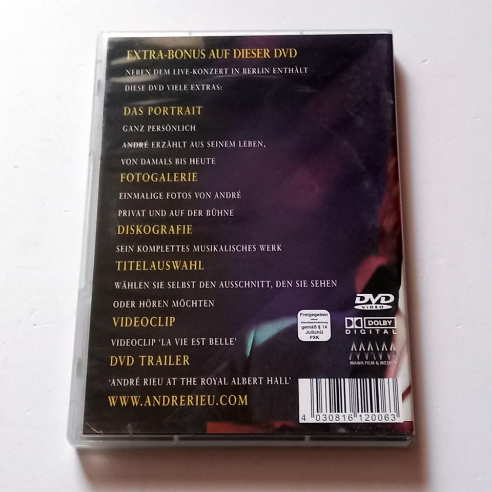 ANDRE RIEU - A DREAM COME TRUE - DVD 2.EL