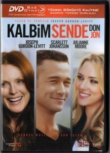 KALBİM SENDE - DON JON - JOSEPH GORDON-LEVITT - SCARLETT JOHANSSON - JULIANNE MOORE - BAS OYNAT DVD 2.EL