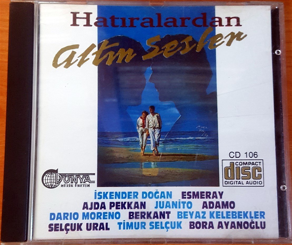 HATIRALARDAN ALTIN SESLER CD 2.EL BERKANT SAMANYOLU İSKENDER DOĞAN KAN VE GÜL