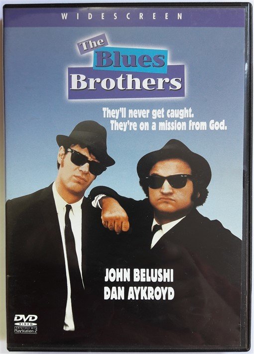 The BLUES BROTHERS - CAZCI KARDEŞLER - JOHN BELUSHI - DAN AYKROYD - DVD 2.EL