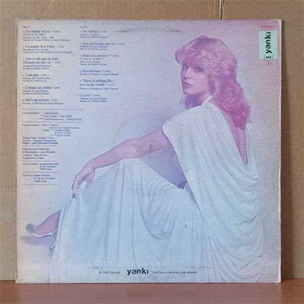 JEANE MANSON – LOVINGLY (1977) - LP 2.EL YERLİ BASKI PLAK