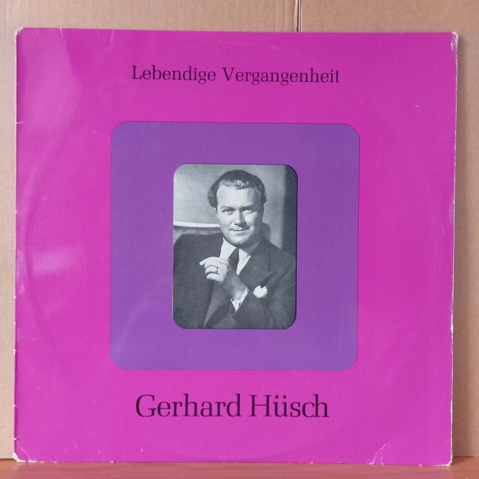 GERHARD HÜSCH / LEBENDIGE VERGANGENHEIT - LP 2.EL PLAK