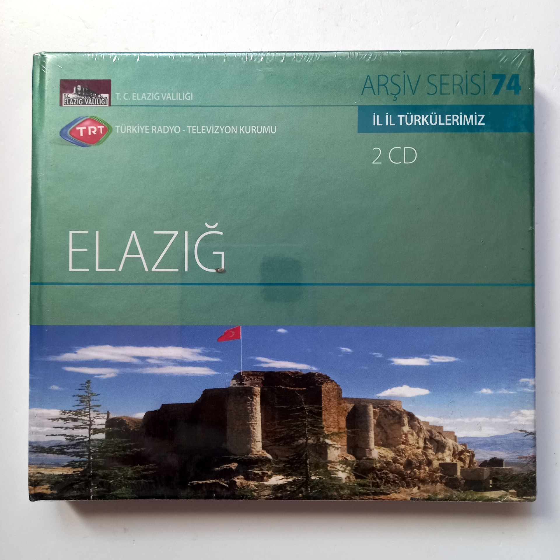 ELAZIĞ /İL İL TÜRKÜLERİMİZ / TRT ARŞİV SERİSİ 74 - 2CD SIFIR