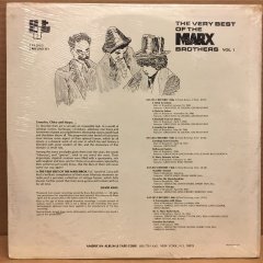 THE VERY BEST OF MARX BROTHERS VOLUME 1 1977 SIFIR 2PLAK