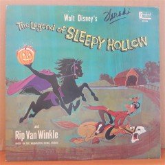 THE LEGEND OF SLEEPY HOLLOW (1963) - WALT DISNEY - LP PLAK 2.EL