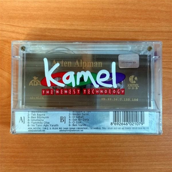 AYTEN ALPMAN - ESKİ 45'LİKLER / TÜRKÇE POP TARİHİ (1999) - KASET SIFIR