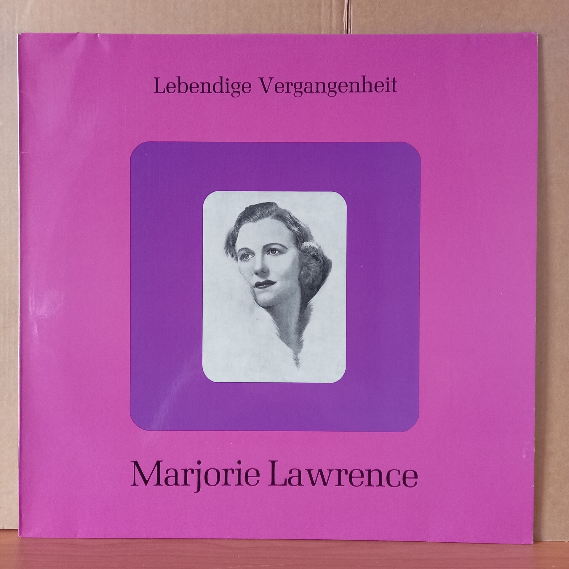 MARJORIE LAWRENCE / LEBENDIGE VERGANGENHEIT - LP 2.EL PLAK
