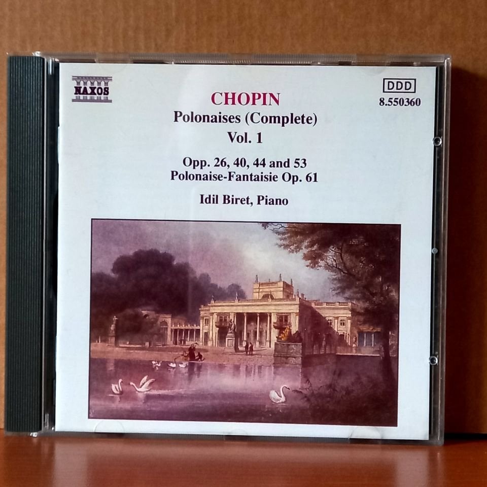 CHOPIN: POLONAISES [COMPLETE] VOL. 1, İDİL BİRET (1992) - CD 2.EL