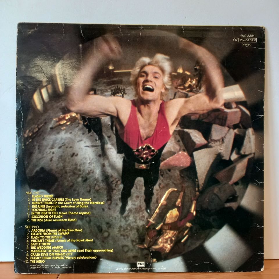 QUEEN – FLASH GORDON [ORIGINAL SOUNDTRACK MUSIC] (1980) - LP 2.EL PLAK