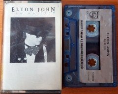 ELTON JOHN - ICE ON FIRE (1985) PLAKSAN BLACK CASE CASSETTE MADE IN TURKEY ''USED''