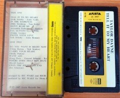 TAYLOR DANE - TELL IT TO MY HEART (1988) MMY CASSETTE MADE IN TURKEY ''USED'' PAPER LABEL