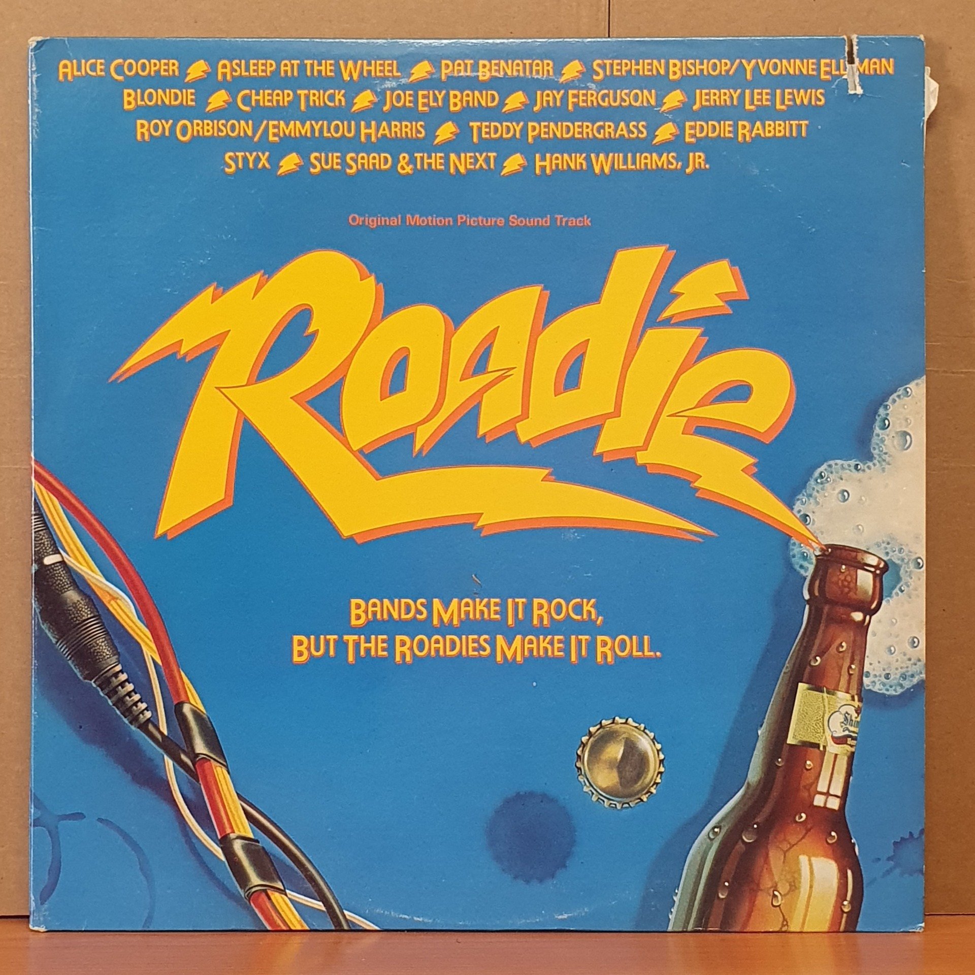 ROADIE SOUNDTRACK / ALICE COOPER, PAT BENATAR, STYX, JERY LEE LEWIS, BLONDIE, CHEAP TRICK (1980) - 2LP 2.EL PLAK