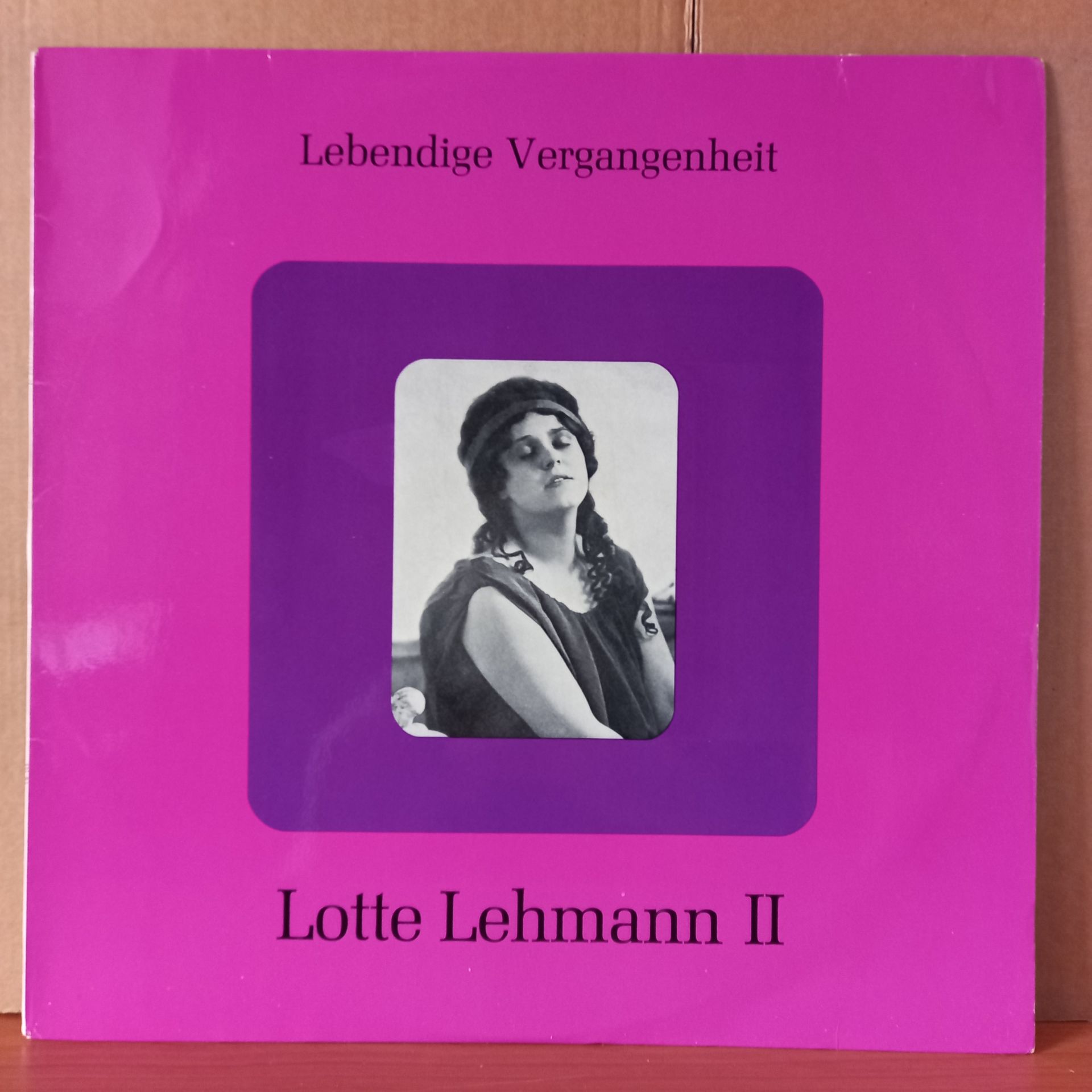 LOTTE LEHMANN II – LEBENDIGE VERGANGENHEIT - LP 2.EL PLAK
