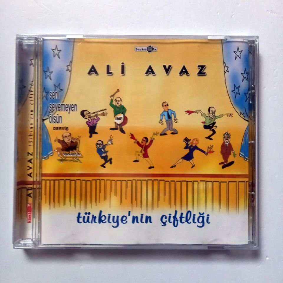 ALİ AVAZ - TÜRKİYE\'NİN ÇİFTLİĞİ (1988) - CD 2.EL