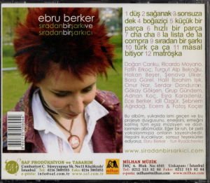 EBRU BERKER - SIRADAN BİR ŞARKI VE SIRADAN BİR ŞARKICI (2003) CD 2.EL