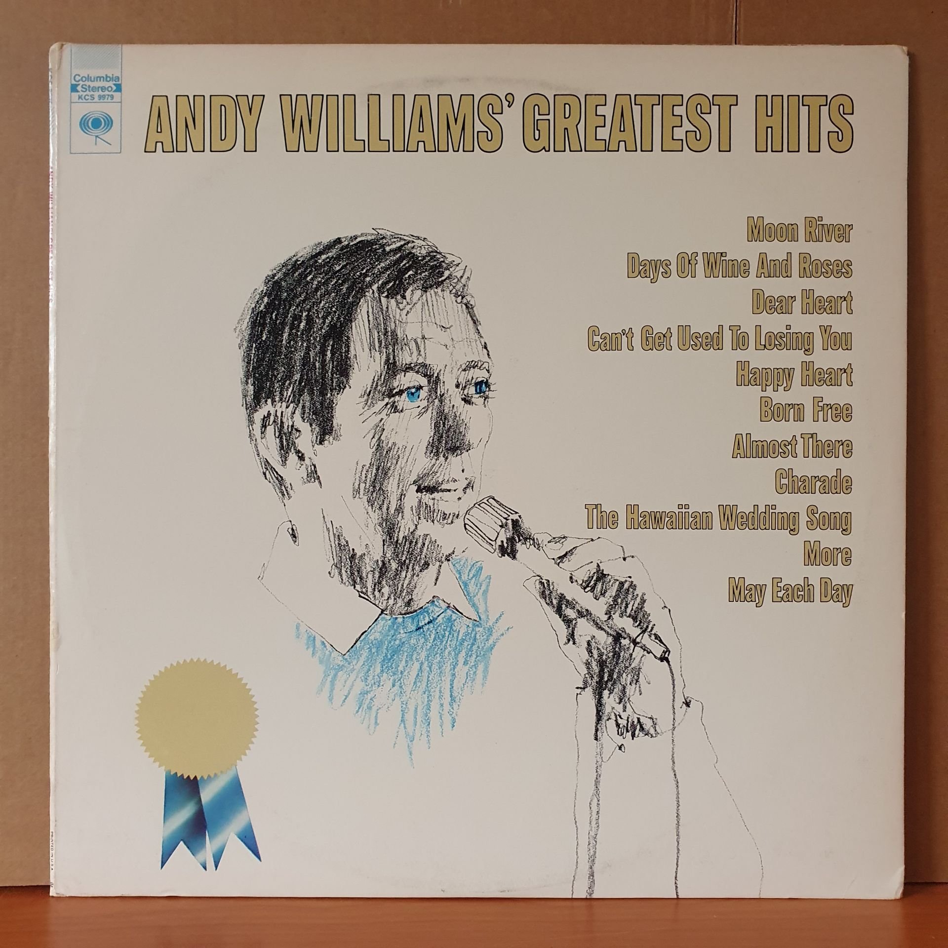 ANDY WILLIAMS - GREATEST HITS (1970) - LP 2.EL PLAK