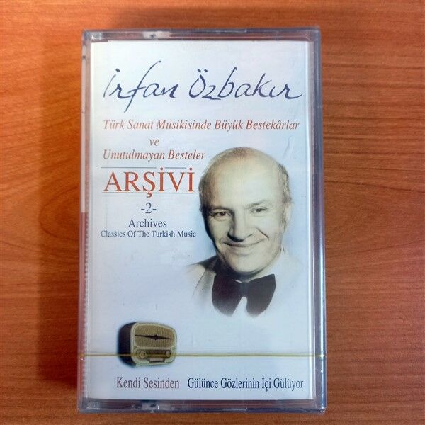 İRFAN ÖZBAKIR - TÜRK SANAT MUSİKİSİNDE BÜYÜK BESTEKARLAR VE UNUTULMAYAN BESTELER ARŞİVİ 2 - KASET ÖZMÜZİKSAN SIFIR