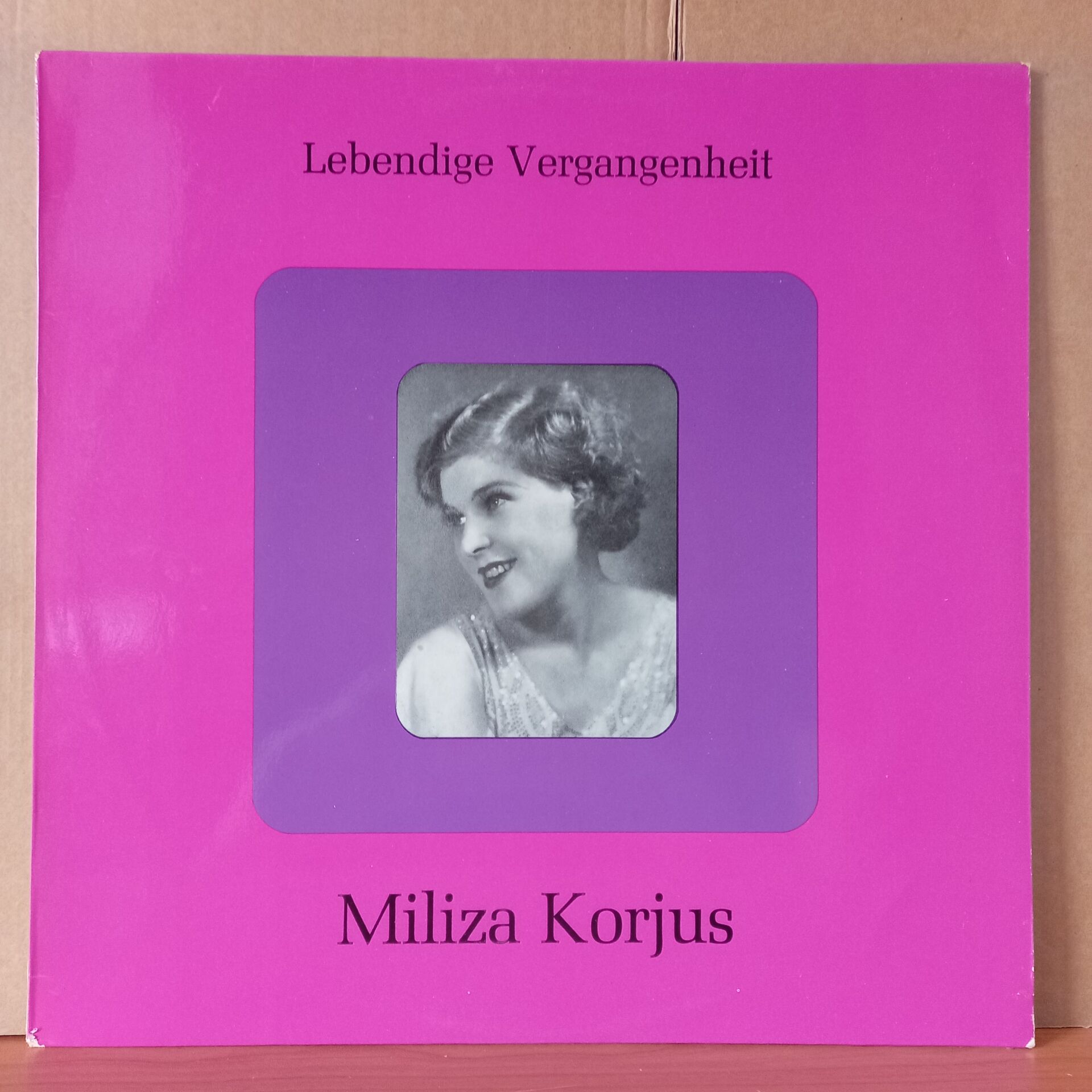 MILIZA KORJUS – LEBENDIGE VERGANGENHEIT - LP 2.EL PLAK
