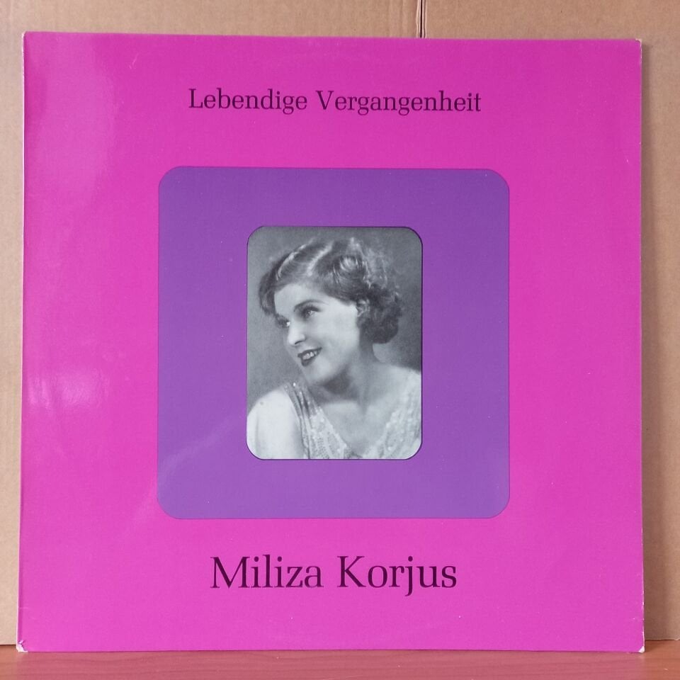 MILIZA KORJUS – LEBENDIGE VERGANGENHEIT - LP 2.EL PLAK