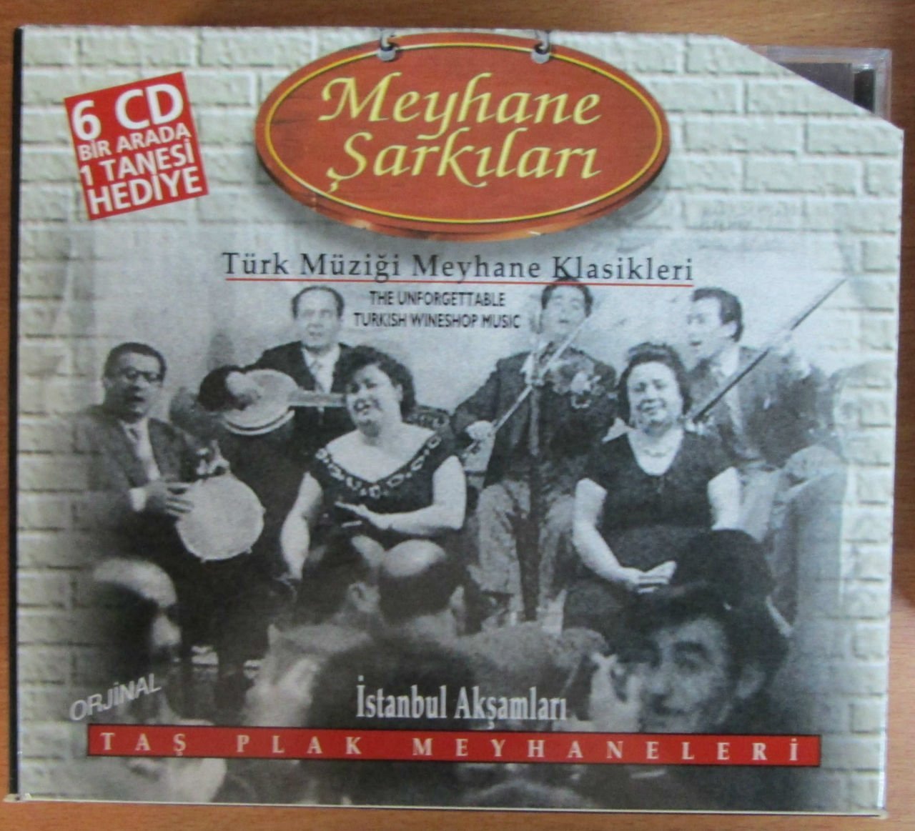 MEYHANE ŞARKILARI - 6 CD KUTU 2.EL
