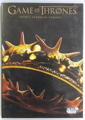 GAME OF THRONES - 2. SEZON - İKİNCİ SEZONUN TAMAMI - 5xDVD BOX 2.EL