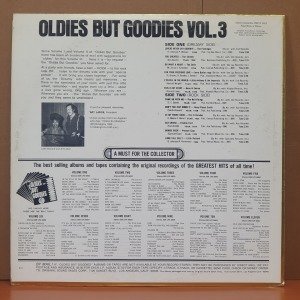 OLDIES BUT GOODIES VOL.3 / THE FLAMINGOS, LITTLE RICHARD, THE DELLS, THE SHIELDS, FRANKIE FORD (1971) - LP 2.EL PLAK