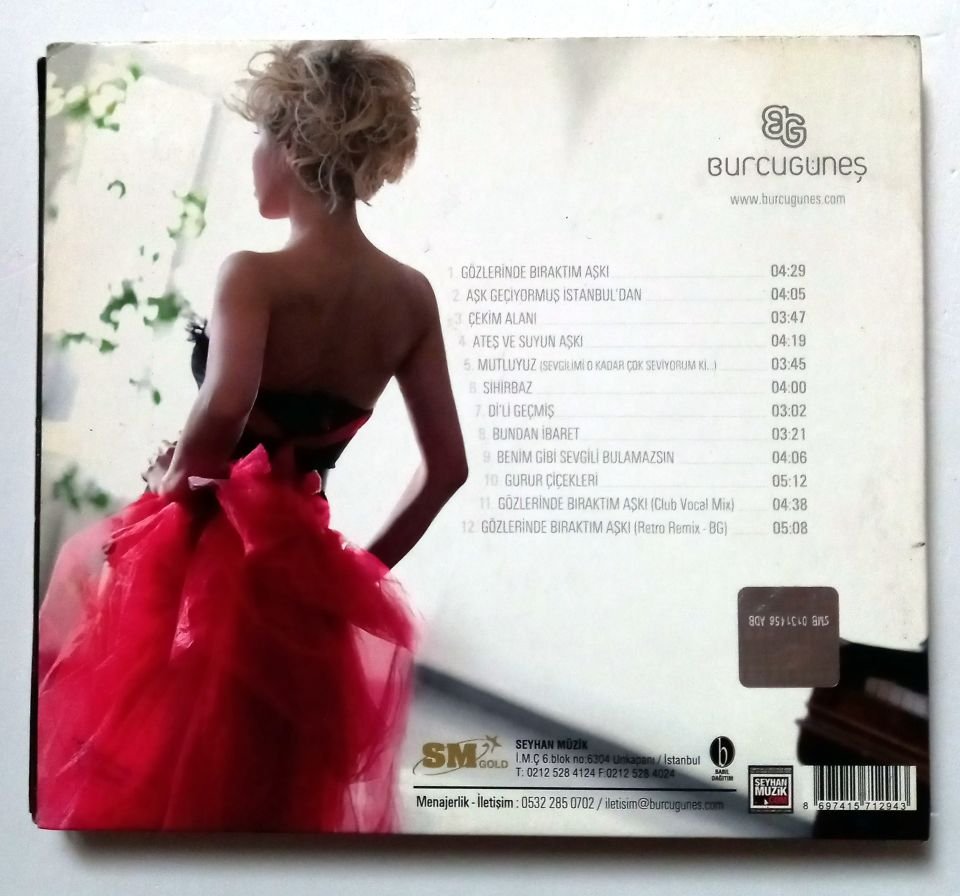 BURCU GÜNEŞ – SİHİRBAZ (2009) - CD 2.EL