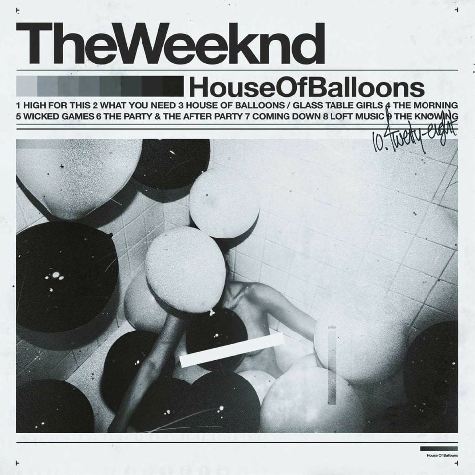 THE WEEKND - HOUSE OF BALLOONS (2011) - 2LP MIXTAPE 2015 EDITION SIFIR PLAK