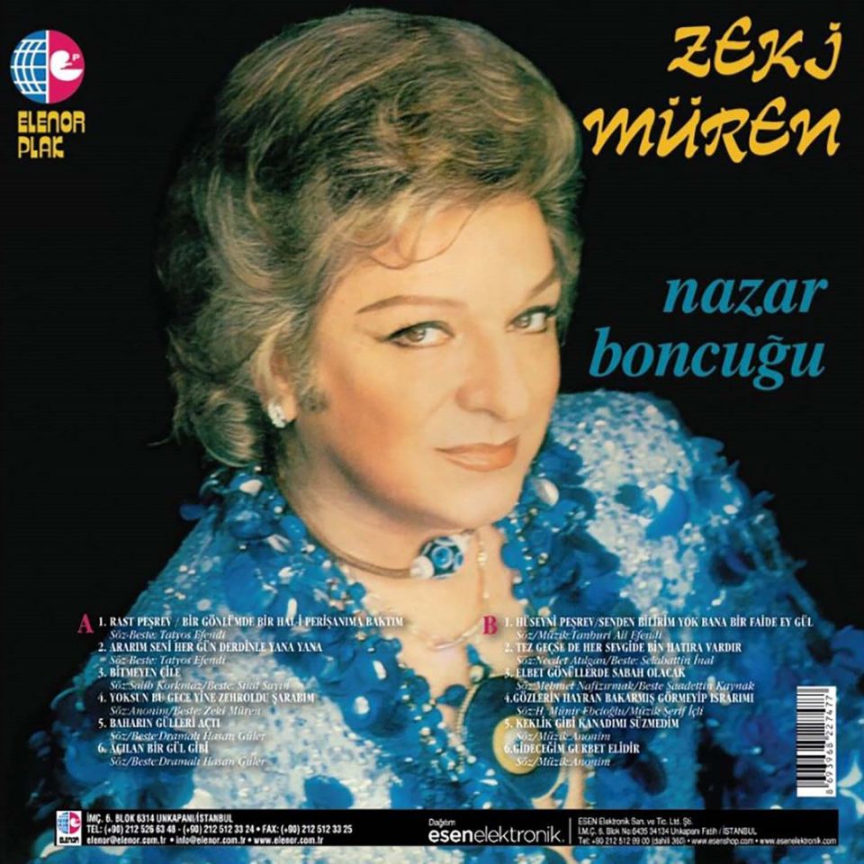 ZEKİ MÜREN - NAZAR BONCUĞU (1977) - LP 2018 BASIM SIFIR