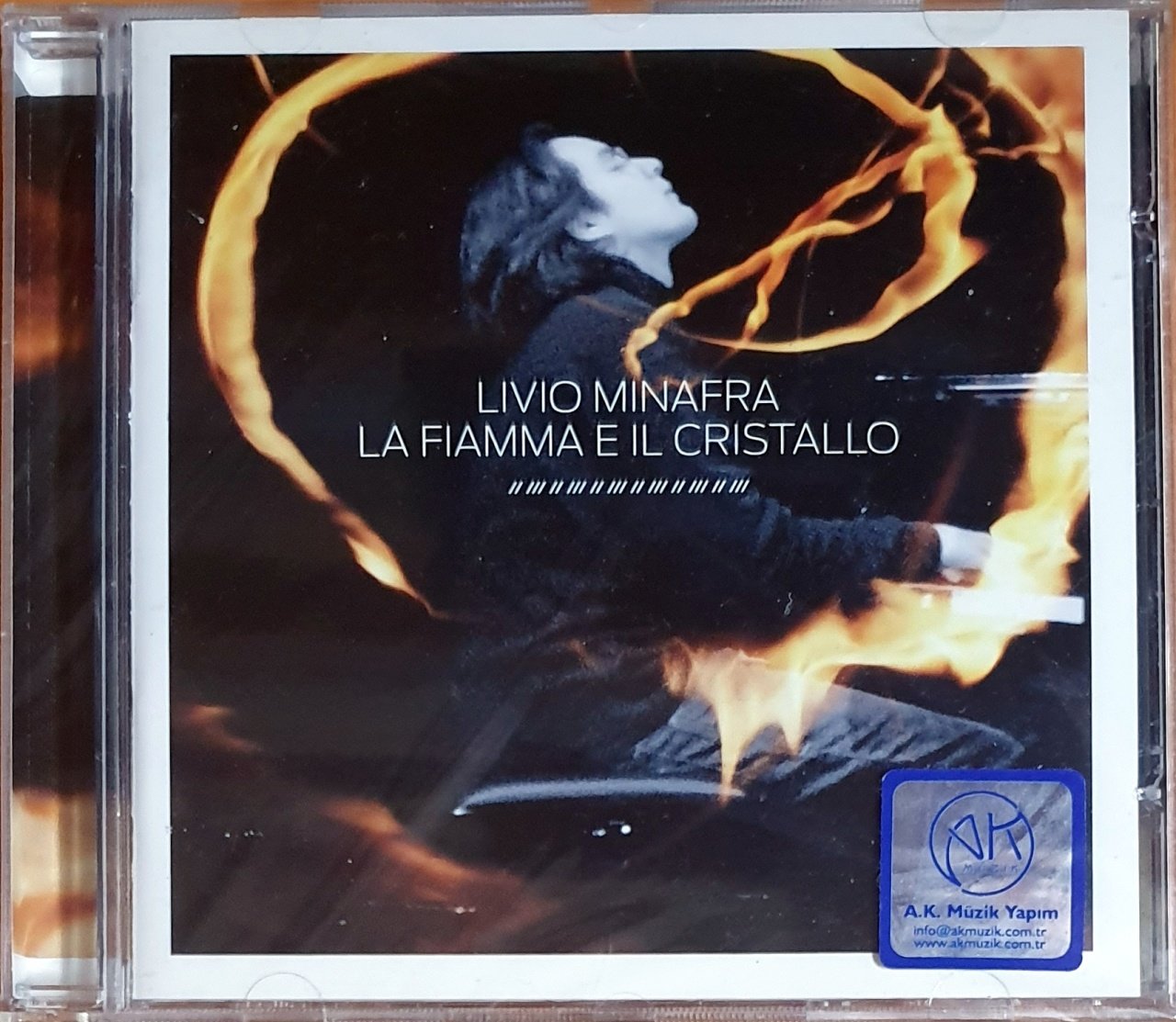 LIVIO MINAFRA - LA FIAMMA E IL CRISTALLO (2008) - CD ENJA SIFIR